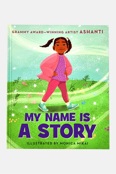 Ashanti My Name Is A Story, Light Green Combo