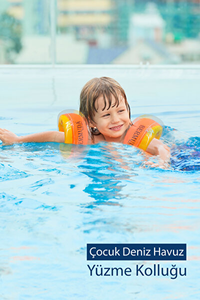 SmartFox أكمام برمودا للأطفال - أكمام ذكية للسباحة في البحر وحمام السباحة