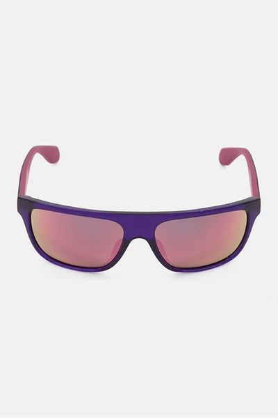 adidas Men Or0023 Rectangle Sunglasses, Purple