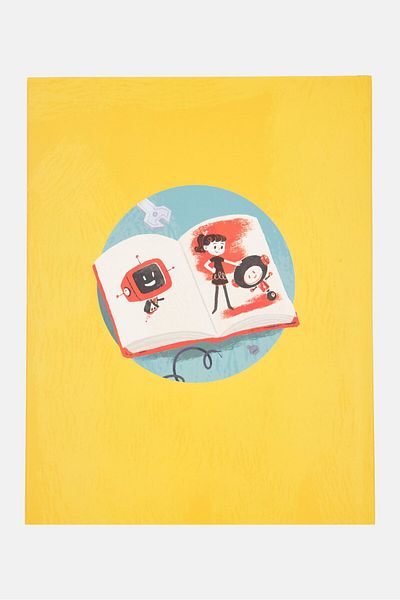 Stephen W Martin How To Make A Friend Book, Orange