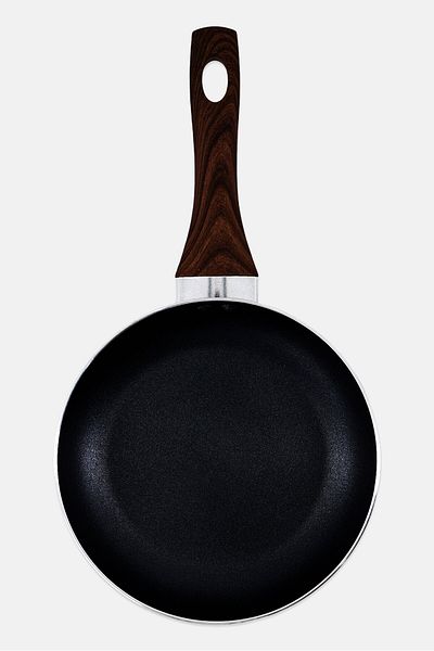 Bombay Aluminum Non-stick Fry Pan 20 Cm, Black