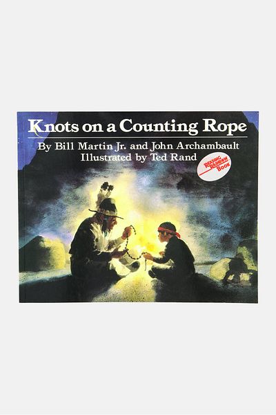 Square Fish Knots On A Counting Rope Story Book, Black Combo