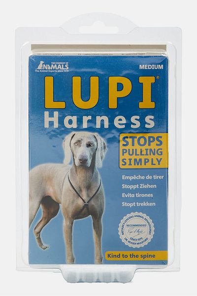 Company Of Animals Lupi Harness Stops Pulling Simply, Black
