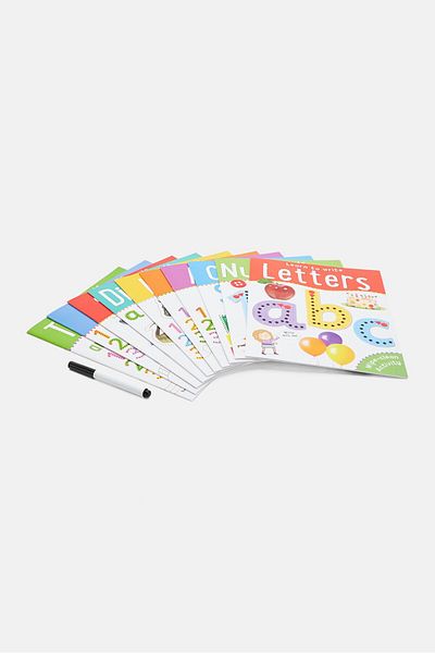 MILES KELLY Learn To Write Clean Workbook, White