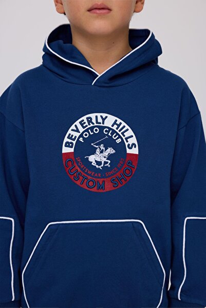 Beverly Hills Polo Club BG Store Erkek Çocuk Saks Eşofman Üstü