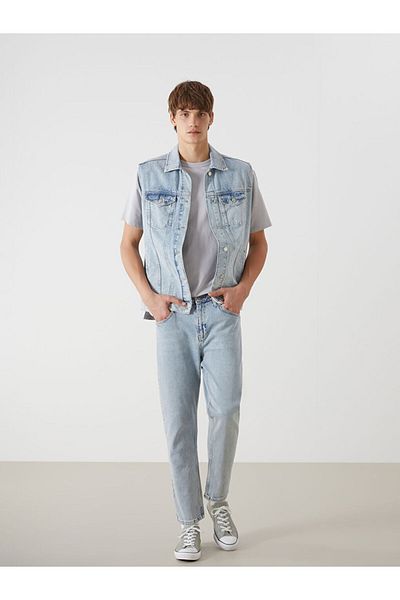 LC Waikiki Pantaloni de jeans pentru bărbați LCW 710 Loose Fit