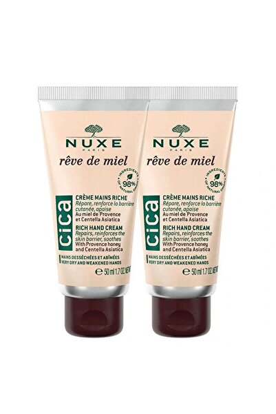 Nuxe Reve De Miel Cica Rich Hand Cream 2x50 ml