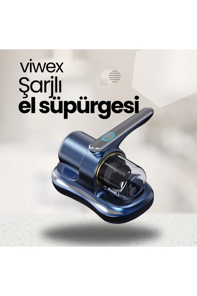 viwex Pro Yeni Model Şarjlı El Süpürgesi Güçlü Emiş Motoru