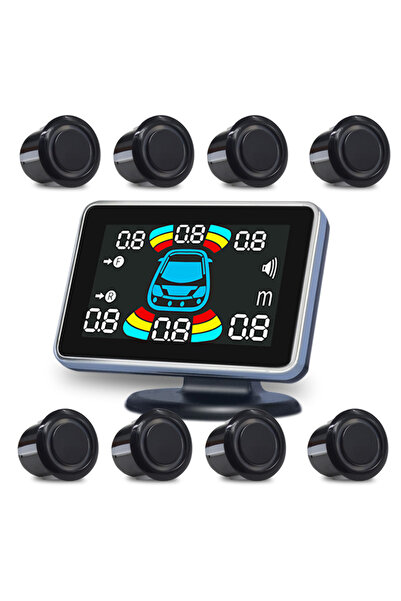 Choice3 مستشعر ركن أسود 8، نظام باركترونيك للسيارات، رادار الرجوع للخلف، إلكت...