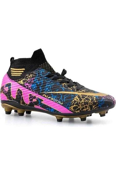 LALİGA Laliga 565 Black-Gold Men's Crampon Shoes