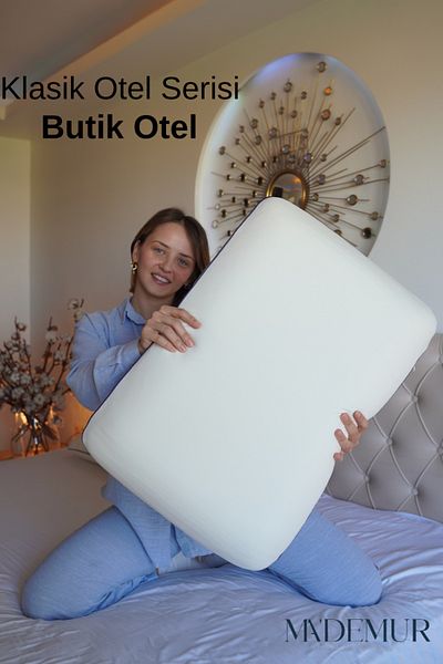MA'DEMUR Visco Pillow Classic Pillow Boutique Hotel Ergonomic Pillow 65X45X12 cm