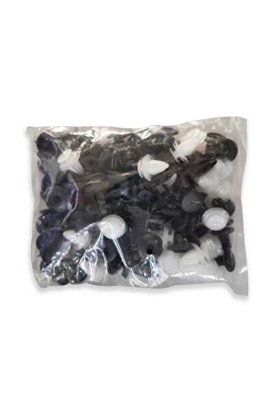 Choice 100 قطعة مع حقيبة 100 قطعة مشبك تثبيت تلقائي لدرابزين السيارة ودبوس تث...