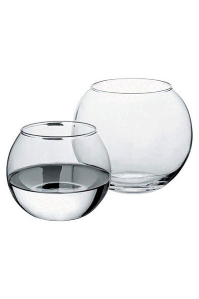 Paşabahçe Small Botanica Glass Bell Jar Small Size 8X10Cm
