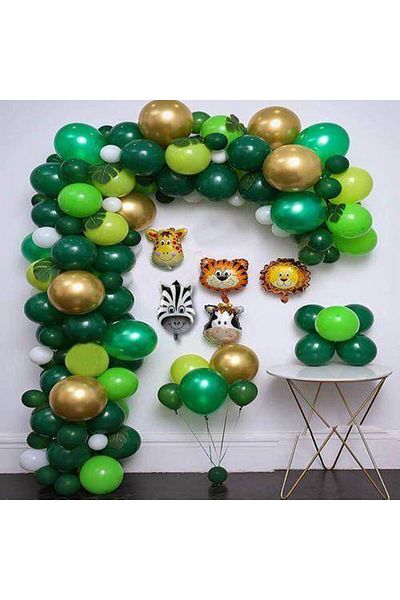Parti Dükkanım Balloon Chain Safari Balloon Set