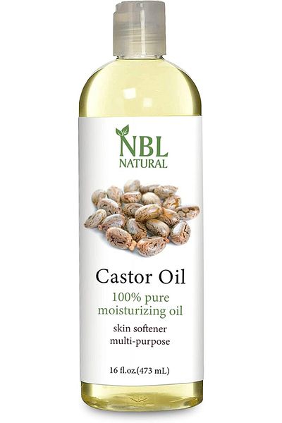 NBL Natural زيت الخروع متعدد الأغراض للترطيب والشفاء، 473 مل