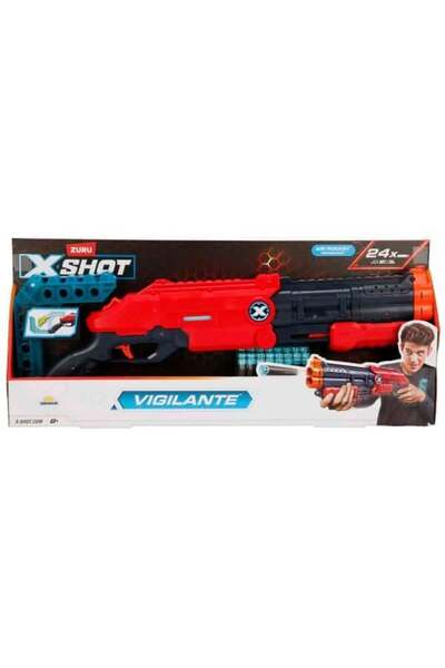 Sunman X-Shot Excel Vigilante 24 Mermili Sünger Dart Atan Silah 55 cm