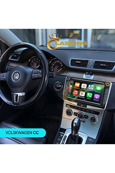 ClasKing VOLKSWAGEN 8 INCH PASSAT CC 4GB RAM 64GB HAFIZA MULTIMEDIA CARPLAY T...
