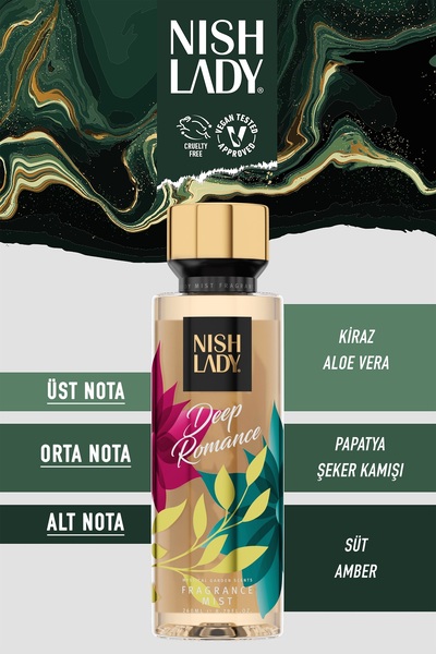 NISHLADY Deep Romance Vücut Spreyi 260 Ml
