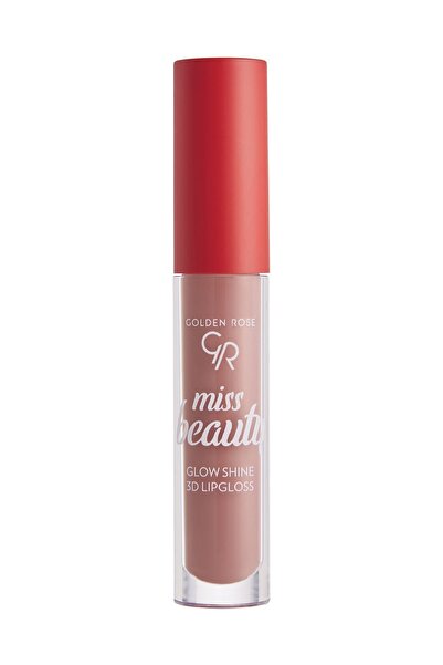 Golden Rose Miss Beauty Glow Shine 3D Lipgloss - 01 Nude Chic - Dudak Parlatıcısı