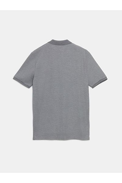 LC Waikiki Ανδρικό κοντομάνικο μπλουζάκι SOUTHBLUE Polo Neck