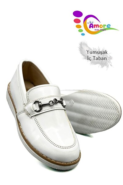 Moda Anna Boy's Corcik Model Shoes - Tr White