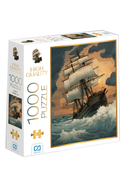 CA Games C&A Games Ship 1000 Piece Puzzle