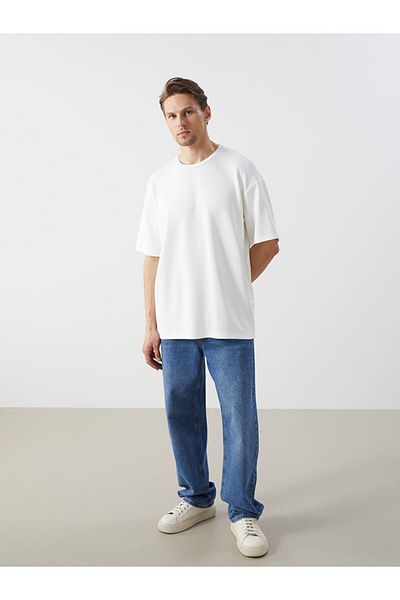 LC Waikiki Ανδρικό μπλουζάκι με κοντό μανίκι New Season Crew Neck - S5G359Z8