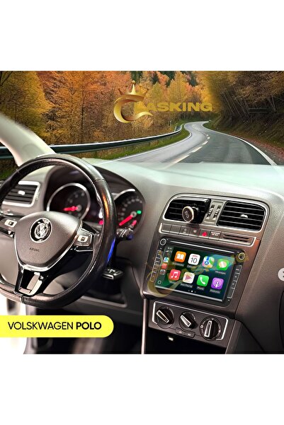 ClasKing VOLKSWAGEN 8 INCH POLO 2GB RAM 32GB HAFIZA MULTIMEDIA CARPLAY TEYP A...