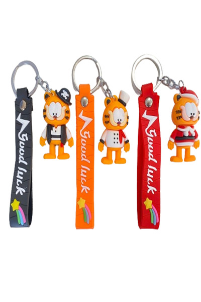 Garfield 3d Anahtarlık 1 Adet