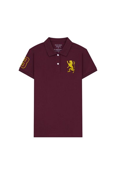 Giordano Women's 3D Lion Polo
