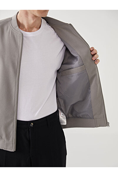 LC Waikiki LCWAIKIKI Classic Standart Kalıp Kolej Yaka Erkek Bomber Mont