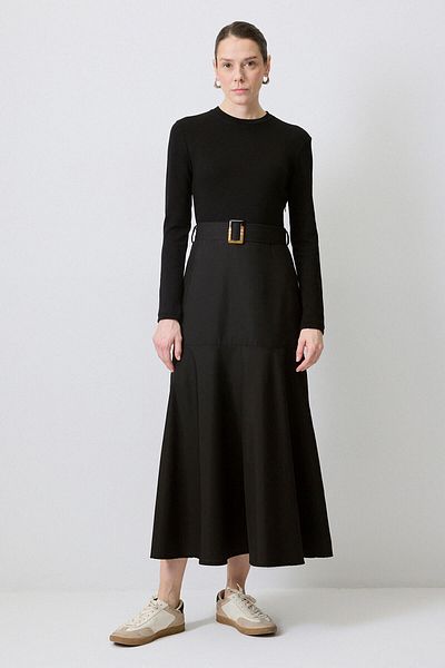 Touché Privé BELT DETAIL DRESS