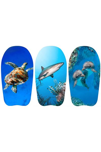 Mondo Kick Board 46x5x84cm Sea Animals, Assorted 1 Piece (STYLE & COLOR MAY VARY)