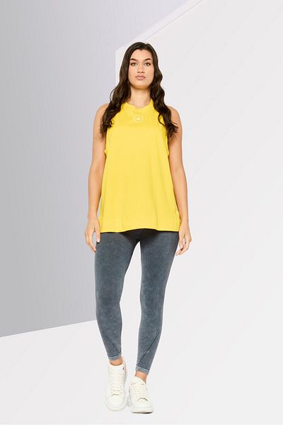 adidas Women Sportswear Fit Training Tank Top, Yellow