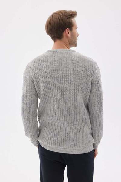 odelon Men's Wool Sweater