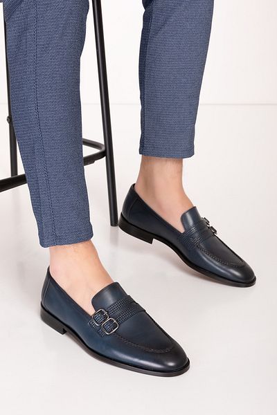 Gondol Men's Genuine Leather Leather Sole Classic Shoes Tx.8764
