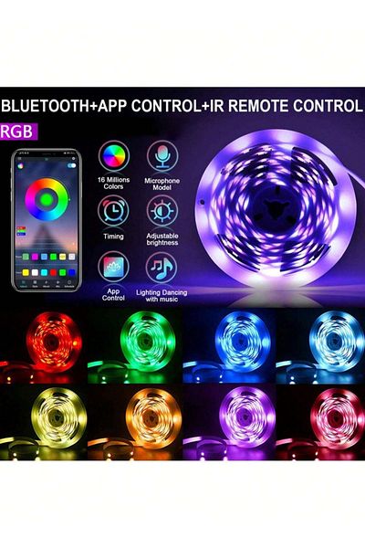 Primo Plus LED Waterproof Strip Light Red/Blue/Green 2meter