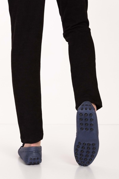 Gondol Чоловічі шкіряні літні мокасини з еластичною підошвою tx.13880