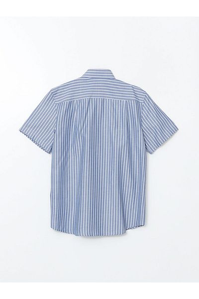LC Waikiki Regular Fit Short Sleeve Striped Men's Shirt