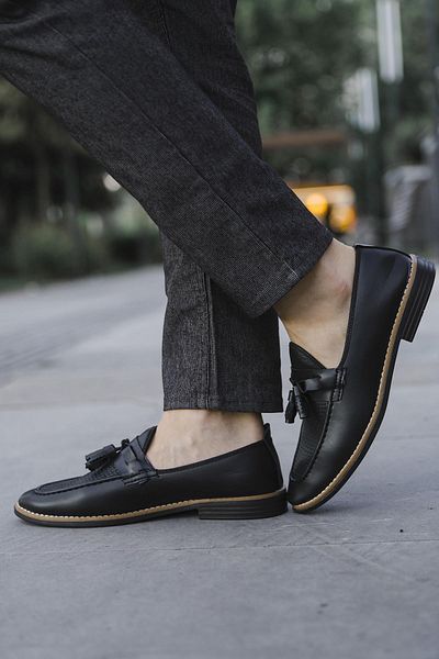 Oksit Hty Miles Tasseled Loafer Shoes