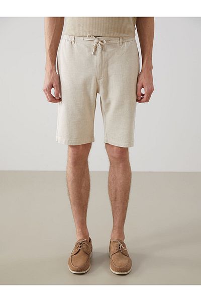 LC Waikiki Ανδρικά σορτς New Season Standard Calip Linen Mixed - S56474Z8