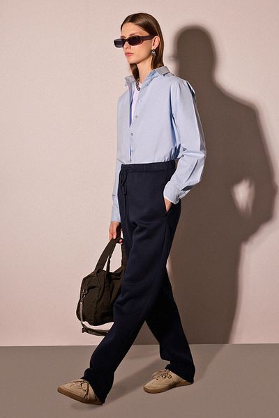 Touché Privé Elastic Waist Knitted Trousers