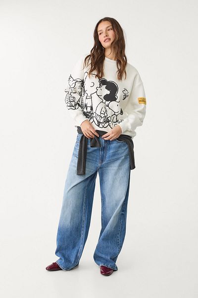 Stradivarius Peanuts sweatshirt