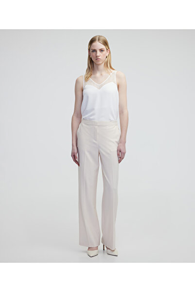 MISS IPEKYOL Cepli wide leg fit pantolon