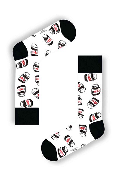 CARNAVAL SOCKS Σετ 5 κάλτσες με μοτίβο φαγητού γρήγορου φαγητού 1014
