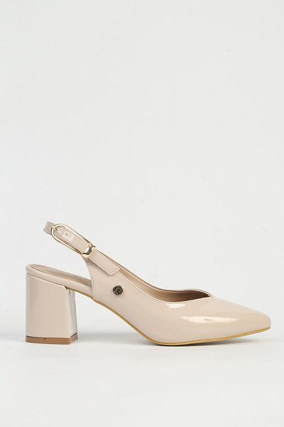 Pierre Cardin Cream Women's Heeled Shoes Pc-54728