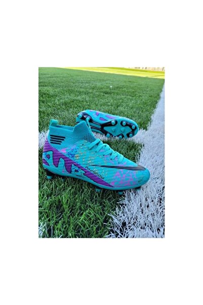 LALİGA Laliga 565 Turquoise-Purple Men's Football Shoes