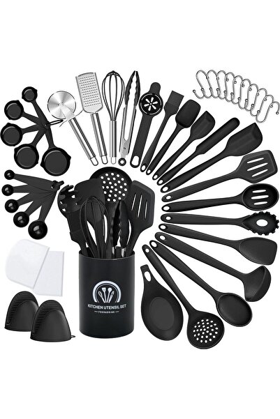Arabest 43 Pcs Kitchen Utensil Set, Kitchen Gadget Tool Set for Nonstick Cook...