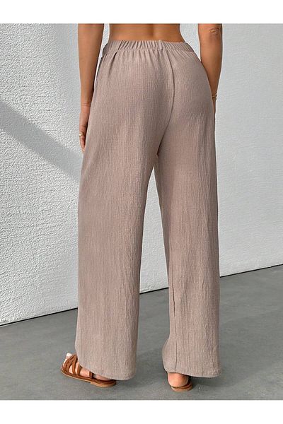 Carnaval Women's Elastic Waist Wrap Pants