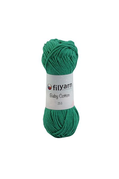 Filyarn 25 γραμμάρια Oeko-tex Certified Baby and Vest νήμα - Πλεκτό στο χέρι βαμβακερό νήμα